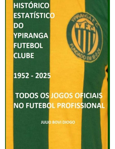 Histórico Estatístico Do Ypiranga Futebol Clube 1952 - 2025