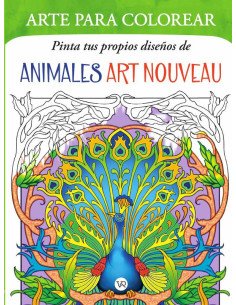 Pinta tus propios diseños de: Animales Art Nouveau