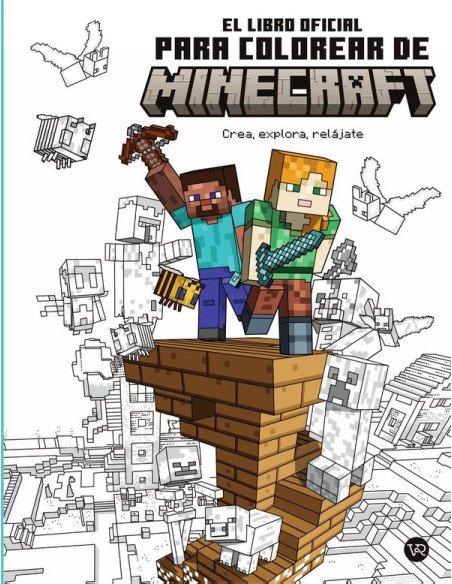 Minecraft:El libro oficial para colorear