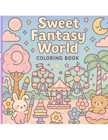 Sweet Fantasy World:Coloring Book