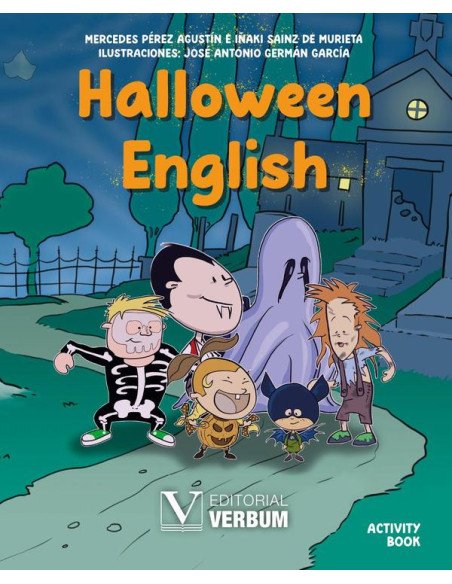 Halloween English Activity Book