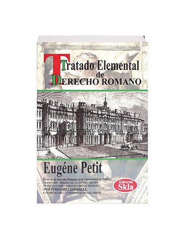 Tratado Elemental De Derecho Romano
